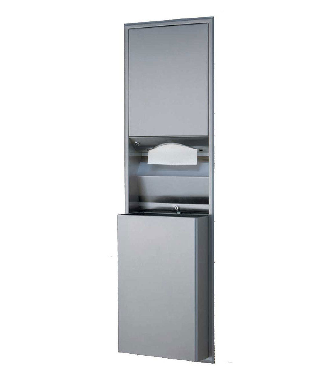 Bobrick B-3942 - ClassicSeries® Semi-Recessed Convertible Paper Towel