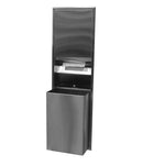 Bobrick B-3947 - ClassicSeries® Recessed Convertible Paper Towel Dispenser/Waste Receptacle