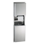 Bobrick B-39747 - ClassicSeries® Recessed Convertible Automatic, Universal Roll Towel Dispenser/Waste Receptacle