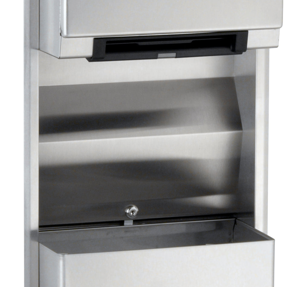 Bobrick B-3974 - ClassicSeries® Recessed Convertible Automatic, Univer