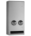 Bobrick B-47069 25 - ConturaSeries® Surface-Mounted Napkin / Tampon Vendor, 25-Cent Operation