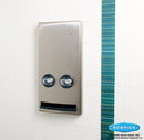 Bobrick B-4706 25 - ConturaSeries® Recessed Napkin / Tampon Vendor, 25-Cent Operation
