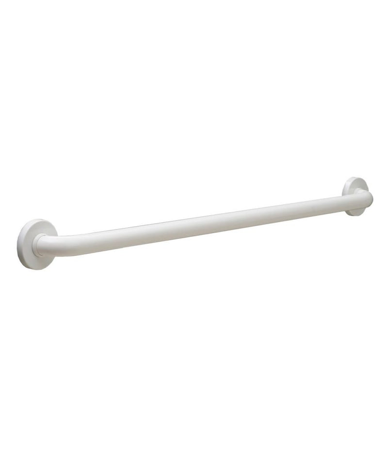 Bobrick B-580616x36 - 1 1/4" (32mm) Diameter Vinyl-Coated Grab Bar with Snap Flange 36"