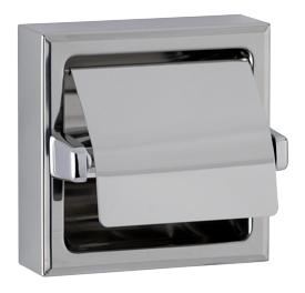 Bobrick B-6699 - Surface-Mounted Toilet Tissue Dispenser with Hood | Choice Builder Solutions