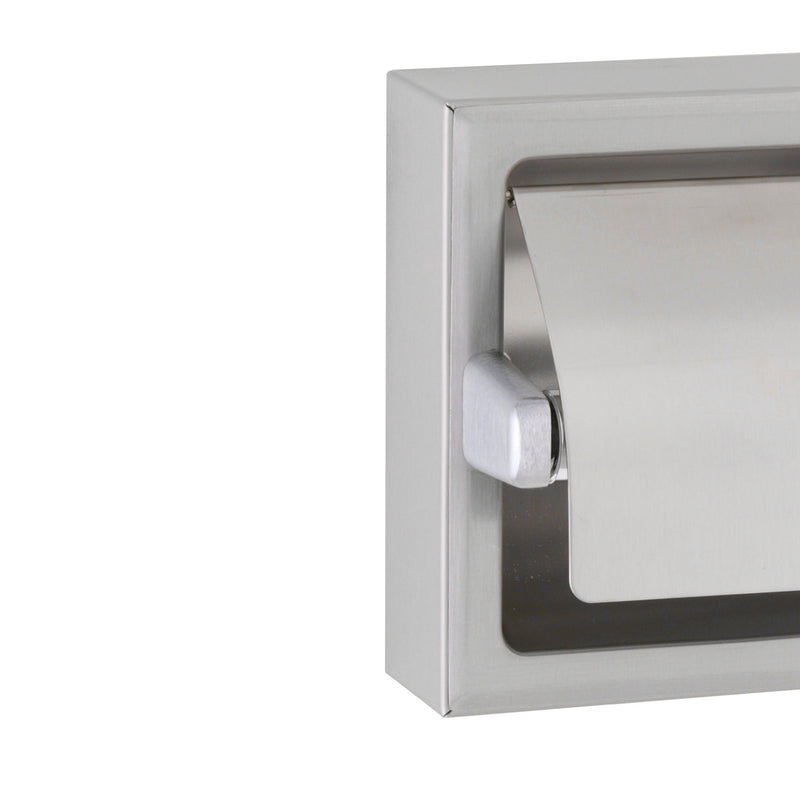 Bobrick B-69997 - Surface-Mounted Toilet Tissue Dispenser with Hoods