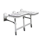 Bobrick B-918116L - Bariatric-folding Shower Seat with Legs