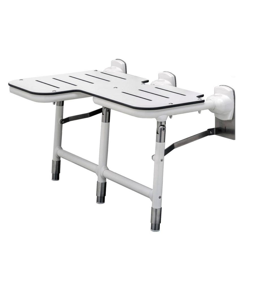 Bobrick B-918116R Bariatric-folding Shower Seat with Legs