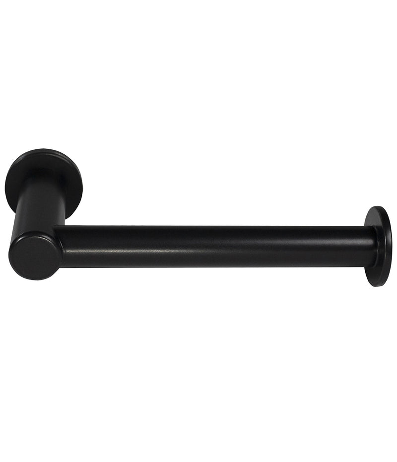 Bobrick B-9543.MBLK - Fino Collection Surface-Mounted Toilet Roll Holder, Matte Black