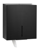 Bobrick B-9890.MBLK - Fino Collection Surface-Mounted Single Jumbo-Toilet Roll Holder, Matte Black