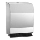 Bradley 2482-110000 - Surface Mounted Push Bar Roll Paper Towel Dispenser - Satin Finish