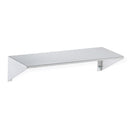 Bradley 755-024000 - Stainless Steel Shelf With Integral End Brackets - 24"W x 5"D