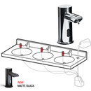 ASI-0393-1AC - EZ Fill™ - Top Fill, MULTI-FEED FOAM Soap Dispenser Head² - (AC Plug In) - POLISHED FINISH