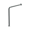 ASI-3815-25P - Snap Flange (1-1/2" O.D) Peened -  Wall to Floor: 30” x 33” w/ Toilet Tissue Holder
