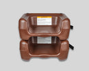 Koala Kare-KB855-09S Restaurant Booster 4-pack (Brown) with Strap