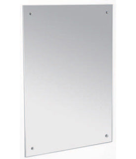 Gamco-M-24X36 -Polished Stainless Steel Mirror, 24" x 36"