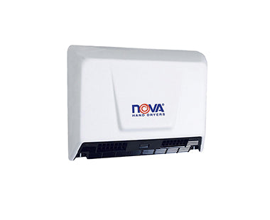 World Dryer 93000000 - Nova 2 Automatic Steel, White, Surface (ADA) Mounted Hand Dryer