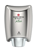 World Dryer - K-973P2 - SMARTdri Plus - Automatic- Plus Version Stainless Steel, Brushed, Surface Mount