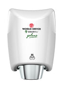 World Dryer - K-974P2 - SMARTdri Plus - Automatic- Plus Version Aluminum, White, Surface Mount