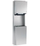 Gamco-TW-14RP -Recessed Roll Towel Dispenser and Waste Receptacle Combination, 12-gal.