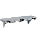 Gamco-US-2 -Utility Shelf - 36", 4 Holders, 3 Hooks
