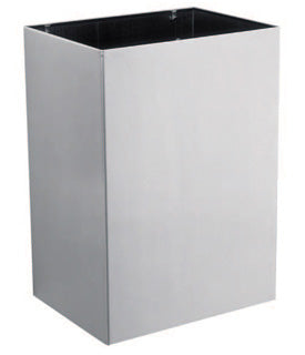 Gamco-WR-1 -Surface-Mounted Waste Receptacle with Vinyl Liner, 21-gal.