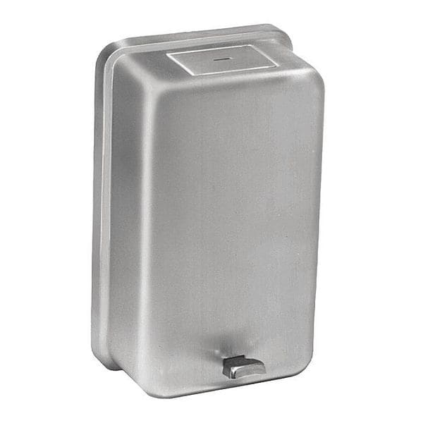 Bradley 6583-000000 - Wall Mounted Powder Soap Dispenser, 32 oz - Satin Finish