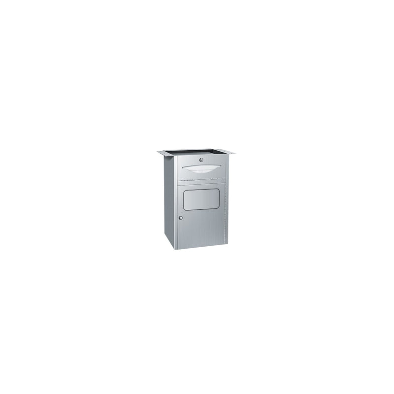 ASI-4004 - Traditional™ - Paper Towel Dispenser & Waste Receptacle - Multi, C-fold - 10 gal. - Mounted Under Vanity