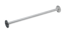 Bradley 9538-048000 - Concealed Mounting Stainless Steel Shower Curtain Rod: 1″ O.D. 48in., 1in.OD
