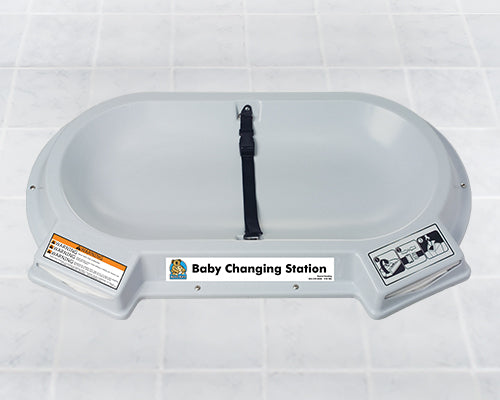 Koala Kare-KB112-01CT Countertop Surface Mounted Changing Station (Grey Granite)