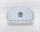 Koala Kare-KB208-01 Baby Bear Oval Plastic Changing Station (Grey)